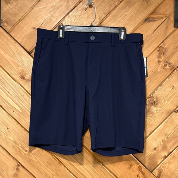 Men's Callaway Stretch Navy Shorts 9” inseam - Picture 1 of 4